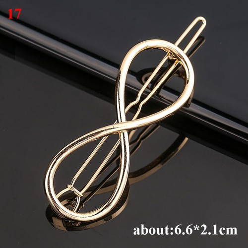 Women Gold Vintage Hair Clips Metal Hair Clip Barrette Slide Grips Hairpin Cla ε - Picture 40 of 53