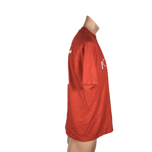 Camiseta vintage años 90 Brooktrails United 6000 fuerte roja blanca grande HECHA EN EE. UU. - Imagen 5 de 9