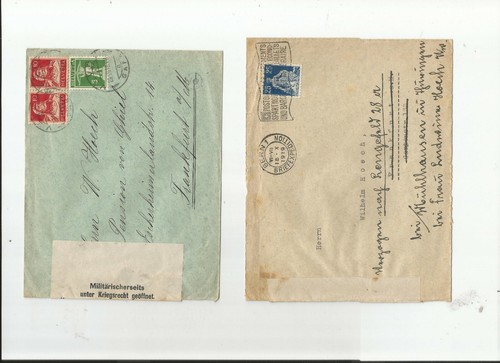 Schweiz / 1918 - 19, 4 Bedarfs-Auslands-Briefe v. Vervey (2) + Bern (2), alle n. - Bild 2 von 2