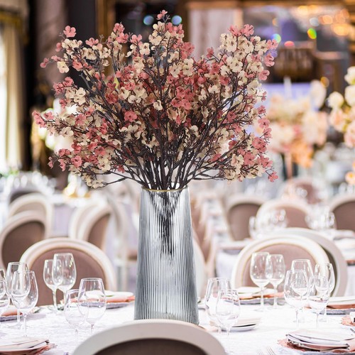 Artificial Flowers 9pcs European Fake Flowers DIY Bouquet Fake Floral for Hom... - Picture 7 of 7