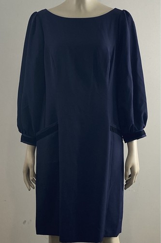 1901 WOMEN’S DRESS, Navy Blue, Size 10 - Picture 5 of 7