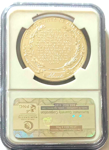 2009 P Lincoln $1 Silver Dollar NGC PF 70 Ultra Cameo - Picture 2 of 2