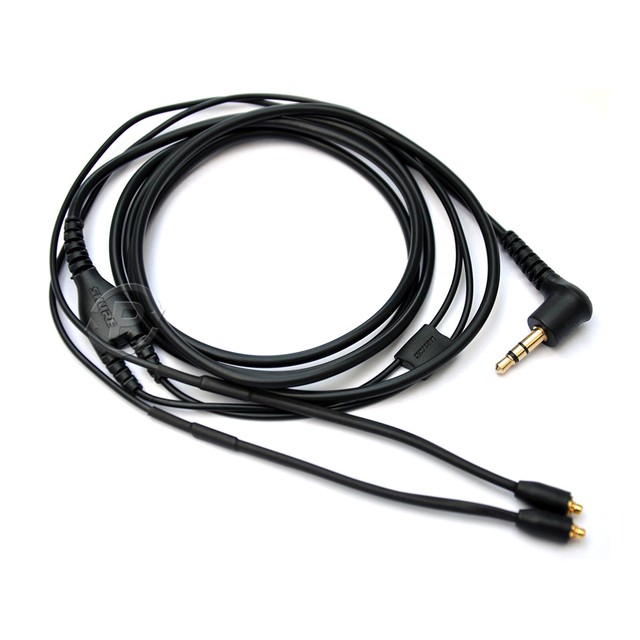 Shure EAC64BK - headphones cable - 1.62 