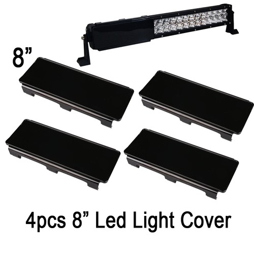 32" INCH Snap on Black Lens Cover for LED Light Bar Offroad ATV SUV TRUCK BOAT - Picture 1 of 6