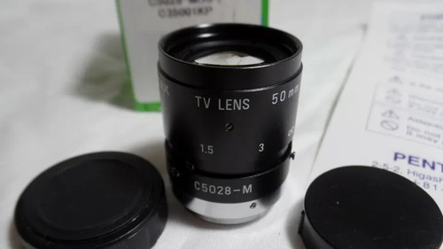 a Vintage Cosmicar Pentax F2.8/50mm M25 Japan Lens C-mount C35001 C5028-M 1395 - Picture 3 of 5