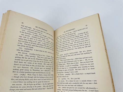 Eugene O'NEILL / Ah Wilderness First Edition 1933 - Picture 5 of 6