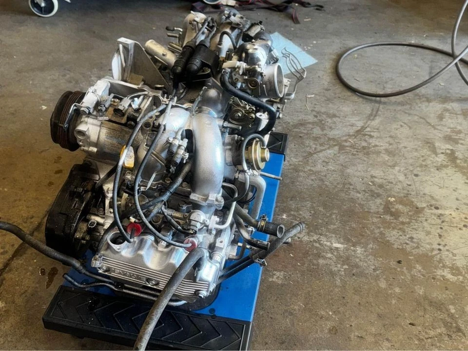 Motor COMPLETO 1,8 L VIN 2 6º dígito 1993 1994 1995 1996 Subaru IMPREZA 90 k millas Foto 4 de 4