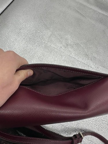 NEW Dark Red Kate Spade New York Purse - 第 7/9 張圖片