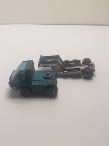 1969 Hot Wheels Redline The Heavyweights Tractor Cab And Trailer Loose - Picture 5 of 5