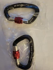 CAMNAL Heavy Duty Carabiner UIAA Certified Locking Carabiner 25KN (About 5620 Lb