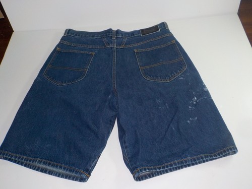 Vintage Marithe Francois Girbaud VTG Baggy Blue Denim Shorts Men Jeans Waist 36 - Picture 9 of 14