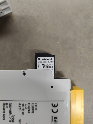 NEW Wieland SP-SCON-P1-K Samospro Safety Controller SP-SDIO84-P1-K-A SP-SDI0 - Picture 5 of 5