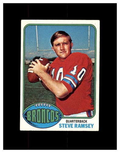 1976 TOPPS FOOTBALL #1-275 YOU PICK SEE PHOTOS OF EVERY CARD STARS *NEW LISTING* - Picture 284 of 497