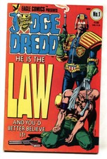 Judge Dredd #1 - 1983 - Eagle - VF - comic book