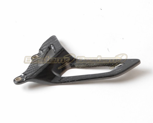 2021 Triumph Speed Triple 1200 Carbon Fiber Chain Guard Lower Twill - Picture 3 of 4