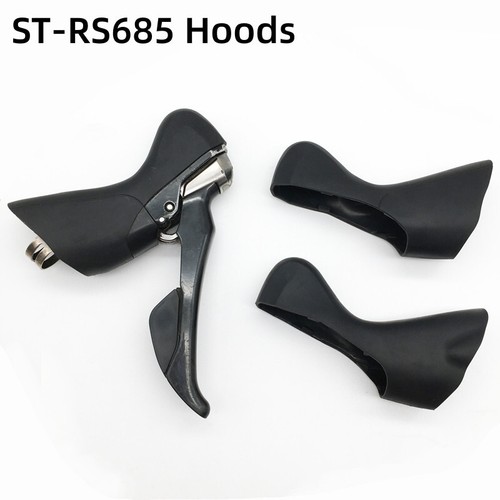 Bracket Cover Set Black Brake Lever Hood Cycling For-Shimano Lever Hood - Picture 3 of 5