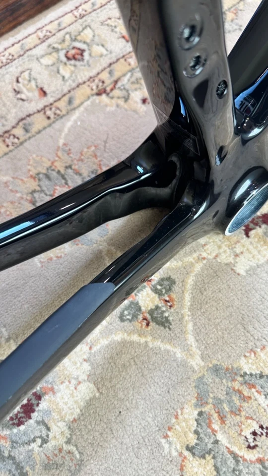  Colnago C68 Ti.  Feito na Itália!  Tamanho 53.  Porcas de poeira de titânio impressas em 3D    - Imagem 4 de 4