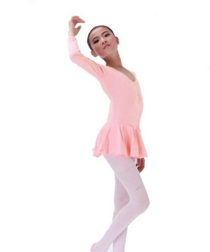 Kinder Mädchen Ballettkostüme Kinder Tanz Trikot Kleid Body Gymnastik Kleidung - Bild 25 von 27