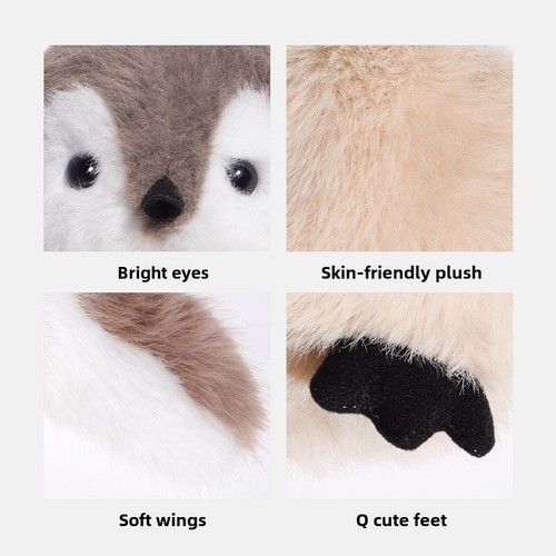 Karte Cute Penguin Plush Toy, Super Soft Stuffed Doll - Picture 3 of 7