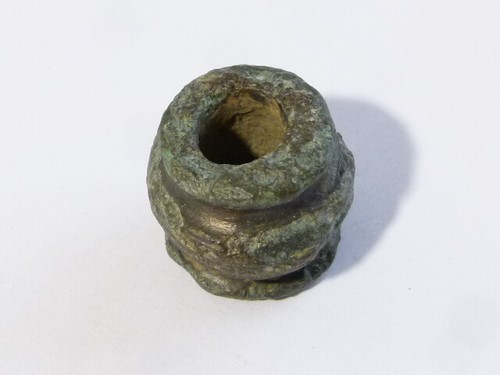 Cuentas romanas celtas de bronce de la Edad del Hierro colección Ex Martins Yorks #CM424 - Imagen 8 de 10