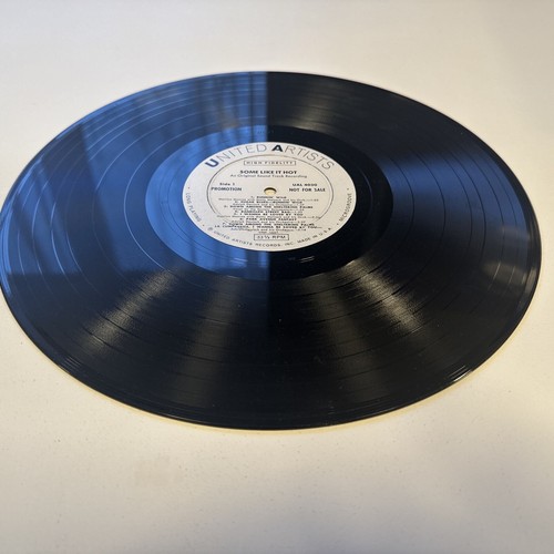Marilyn Monroe Some like it Hot Original Promotion Copy 1959 !!! Vinyl Original! - Bild 6 von 10