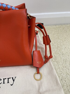 Mulberry Small Iris Leather Bag In Small Classic Grain