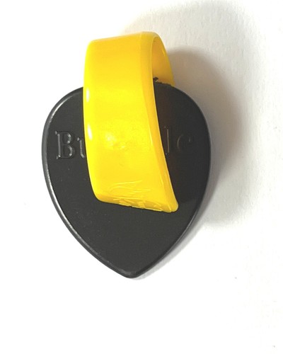 Fred Kelly Bumblebee Thumb Picks 3 Pack Jazz Teardrop Heavy - Picture 2 of 6