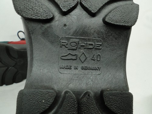 Botas Rohde Multicolores Talla EU 40 UK 6.5 Gamuza y Nubuck Sympatex Comodidad - Imagen 16 de 16