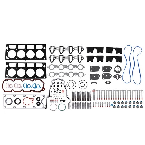 Head Gaskets set & bolts & Lifters Trays For Chevy GM 5.3L Engines w/ DOD AFM - Foto 5 di 16