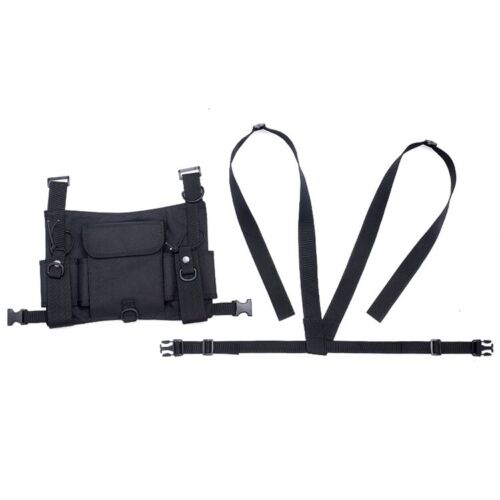 Taktische Radios Taschenradio Brusttasche Rig Pack Holster für Jagd Überleben - Bild 7 von 9