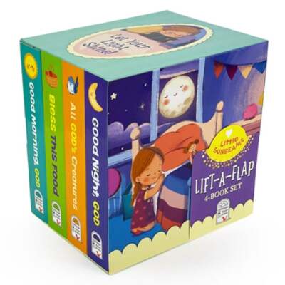 Little Sunbeams Religious Lift-A-Flap 4-Book Set (Little Sunbeams): New