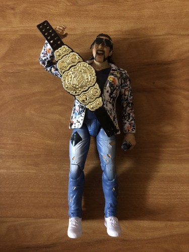 Aew wrestling kenny omega unmatched series with championship belt action figure