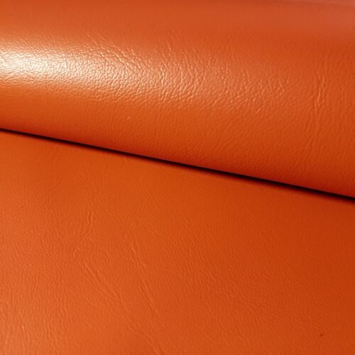 PROFESSINAL GRADE CITRUS ORANGE MARINE VINYL POLSTERSTOFF 54" VOM HOFT - Bild 2 von 5