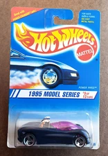 Hot Wheels POWER PIPES Metallic Dark Blue 1995 Model Series #9/12 3SP VARIATION!