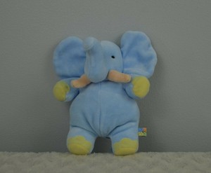 yellow stuffed elephant