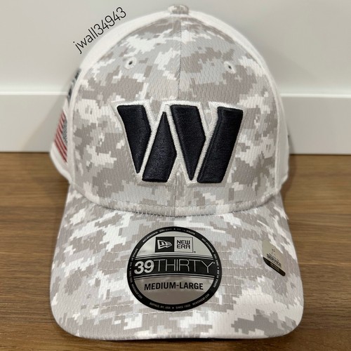 Washington Commanders New Era NFL Salute To Service Sideline 39THIRTY Hat Cap - Picture 4 of 12