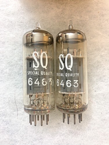 Philips SQ 6463 Copper Rods NOS NIB Matched Pair Made In Holland Pair Price - Picture 4 of 8