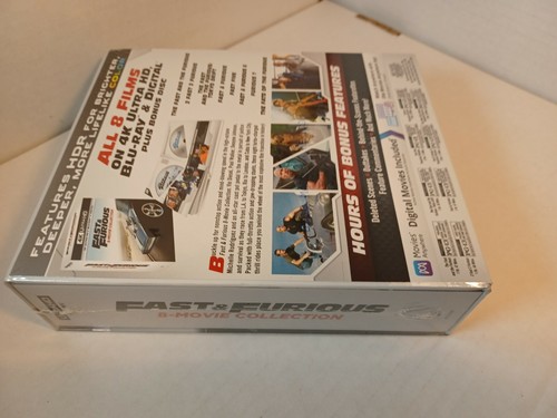 Fast & Furious 8-Movie Collection (4K+Blu-ray+Digital) NEW-Box Shipping w/Track - Picture 7 of 9