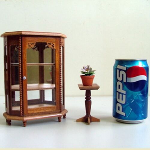 Vintage Teak Wood Cabinet Craft Small Handmade Carved Thai Cupboard Furniture - Picture 3 of 8