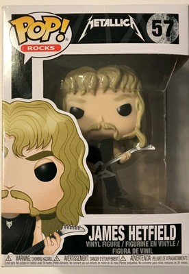 Funko Pop! Rocks: Metallica - James Hetfield w/ Guitar #57 Vinyl Figure | eBay