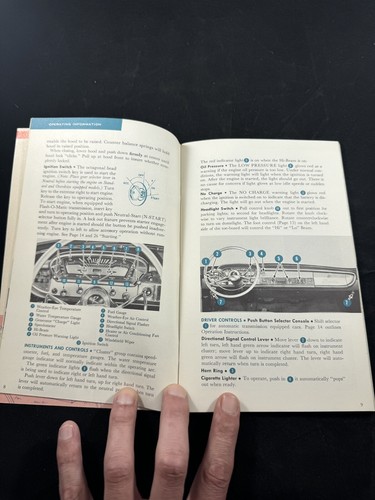 AMC RAMBLER 1962 clásico y embajador manual del propietario - Imagen 7 de 22