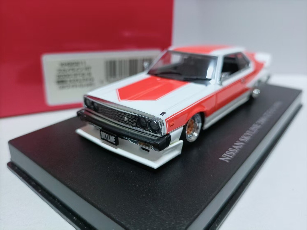 DISM 1/43 Nissan Skyline 2000GTES KHGC211 Custom Style White