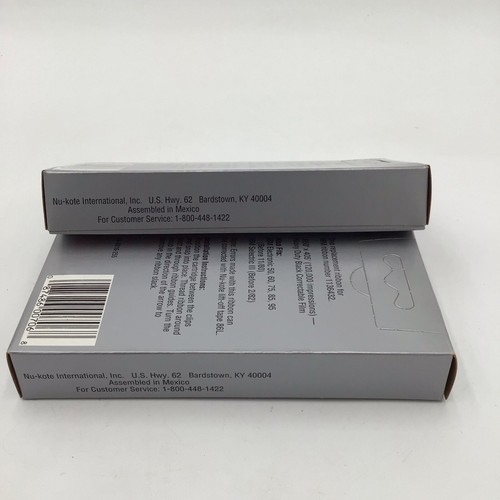 Lot of  2 Nu-Kote B86HD Correctable Film Ribbons IBM Typewriter Compatible  - Picture 3 of 5