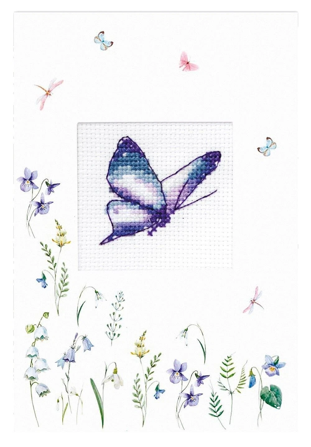 Animals & Insects Cross Stitch Card Cross Stitch Kits
