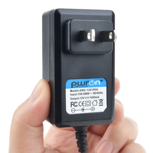PwrON 12V1A AC Adapter for 12V 700mA 800mA 900mA Power Charger DC 5.5mm x 2.1mm - Picture 3 of 6