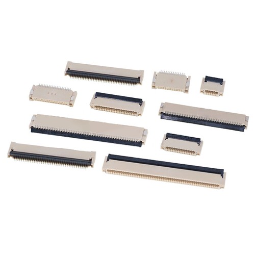 0.5mm Pitch 4-60 Pin FPC/FFC Flat Cable Socket Connector- Front &BackInsert/Flip - Picture 5 of 26