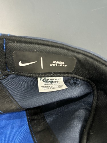 Nike Air Max Hat Cap Aerobill AW84 Dri Fit 5 Panel 891297-100 Air Max 95 Blue - Picture 6 of 7