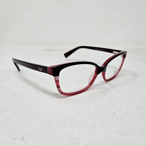 NEW Italia Vintage V1969 Transparent Brown Eyeglasses Frames - V7069 C1 - Afbeelding 1 van 5