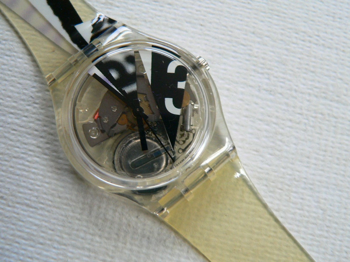 1996 Standard Swatch Watch Con-Fusion GK222 New | eBay