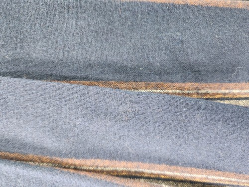 VTG Pendleton Skirt Women’s Size 10 Wool Maxi Pleated Navy Plaid - Picture 7 of 9